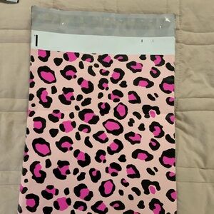 Leopard Print Pink (10 x 13) 20 - Poly Mailers